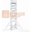 Rolsteiger Standaard 90x250 12,2m werkhoogte carbon vloer