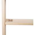 Ruimtebesparende trap hoogslaper - 9 treden (206 cm)