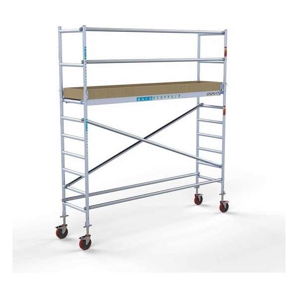 Rolsteiger Basic 75x305 4,2m werkhoogte carbon vloer Rolsteiger Basic 75x305 4,2m werkhoogte carbon vloer