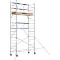 Basic rolsteiger 90 x 6.2 mtr AGS-PRO voorloopleuning en  lengte platform