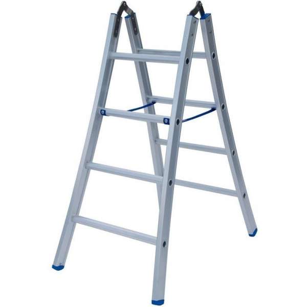 Scharnierladder Type B dubbel uitgebogen 2x4 sporten Scharnierladder Type B dubbel uitgebogen 2x4 sporten