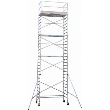 Rolsteiger Basic 135x305 11,2m werkhoogte carbon vloer
