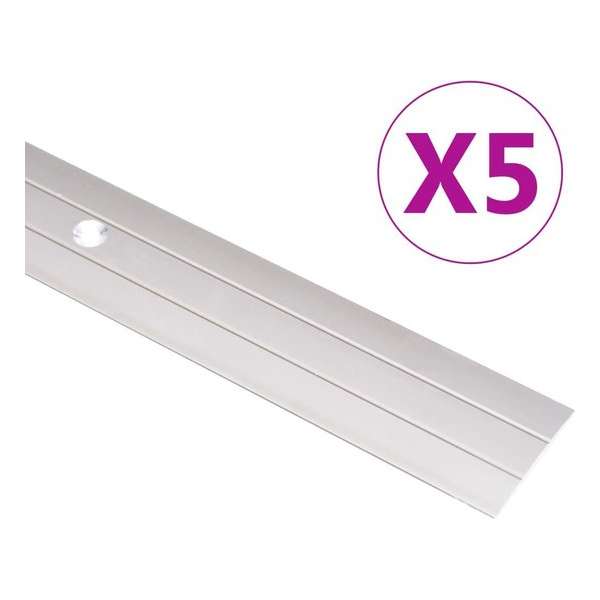 vidaXL Vloerprofielen 5 st 90 cm aluminium goudkleurig vidaXL Vloerprofielen 5 st 90 cm aluminium goudkleurig