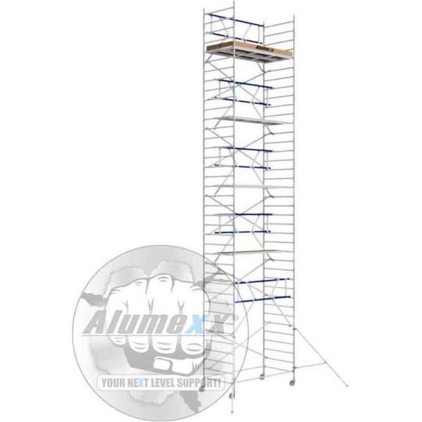 Basic AGS rolsteiger 135 x 12,2m werkhoogte en lengte platform Basic AGS rolsteiger 135 x 12,2m werkhoogte en lengte platform