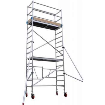 Vouwsteiger 5,8m werkhoogte