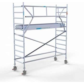 Rolsteiger Standaard 90x305 4,2m werkhoogte + enkele voorloopleuning