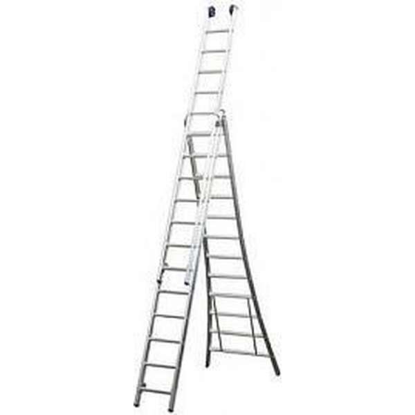 Maxall Reformladder driedelig uitgebogen 3x12 sporten Maxall Reformladder driedelig uitgebogen 3x12 sporten