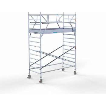 Rolsteiger Standaard 135x305 5,2m werkhoogte + dubbele voorloopleuning
