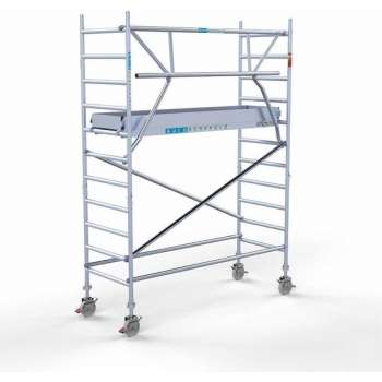 Rolsteiger Standaard 90x250 4,2m werkhoogte + enkele voorloopleuning
