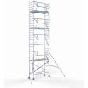 Rolsteiger Standaard 90x250 10,2m werkhoogte carbon vloer + enkele voorloopleuning