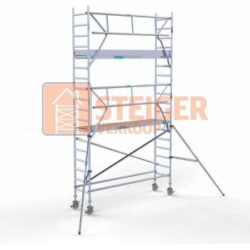 Rolsteiger Standaard 75x305 6,2m werkhoogte + enkele voorloopleuning