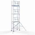 Rolsteiger Standaard 90x190 8,2m werkhoogte carbon vloer + enkele voorloopleuning