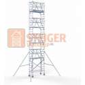 Rolsteiger Standaard 75x190 10,2m werkhoogte + dubbele voorloopleuning