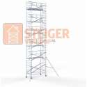 Rolsteiger Standaard 135x305 13,2m werkhoogte + enkele voorloopleuning