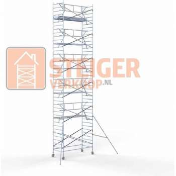 Rolsteiger Standaard 135x305 13,2m werkhoogte + enkele voorloopleuning