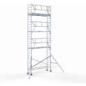 Rolsteiger Standaard 75x305 9,2m werkhoogte carbon vloer + enkele voorloopleuning