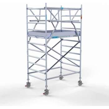 Rolsteiger Standaard 135x190 4,2m werkhoogte + dubbele voorloopleuning