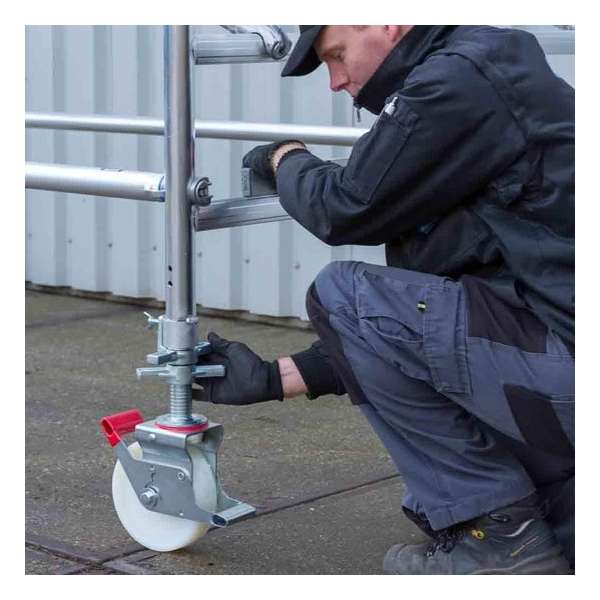 Rolsteiger Standaard 90x190 5,2m werkhoogte carbon vloer Rolsteiger Standaard 90x190 5,2m werkhoogte carbon vloer