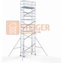 Rolsteiger Standaard 90x250 10,2m werkhoogte carbon vloer
