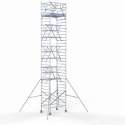 Rolsteiger Standaard 135x190 11,2m werkhoogte carbon vloer + dubbele voorloopleuning