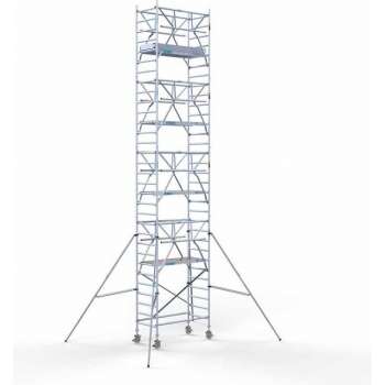 Rolsteiger Standaard 90x190 10,2m werkhoogte + dubbele voorloopleuning
