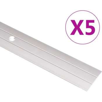 vidaXL Vloerprofielen 5 st 100 cm aluminium goudkleurig