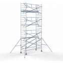 Rolsteiger Standaard 135x305 8,2m werkhoogte carbon vloer + enkele voorloopleuning