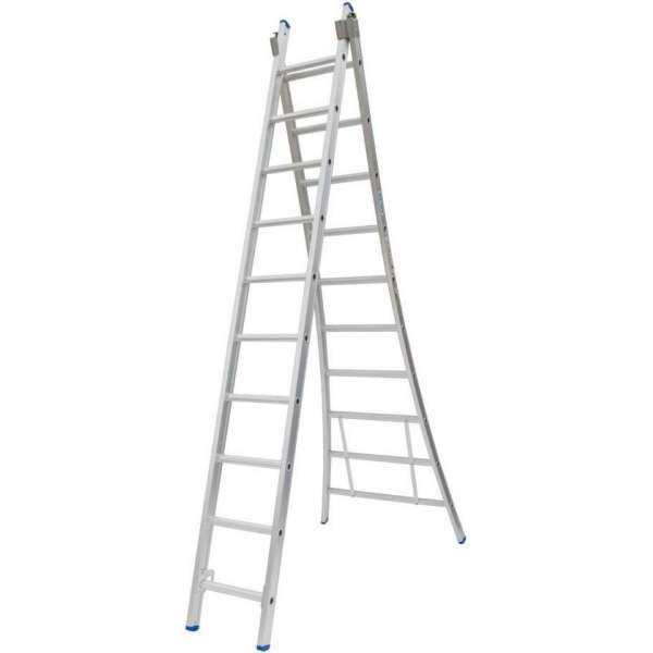 Ladder Type CB dubbel uitgebogen 2x10 sporten Ladder Type CB dubbel uitgebogen 2x10 sporten