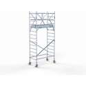 Rolsteiger Standaard 90x190 5,2m werkhoogte carbon vloer + dubbele voorloopleuning