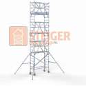 Rolsteiger Standaard 75x190 8,2m werkhoogte + dubbele voorloopleuning