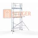 Rolsteiger Standaard 75x250 7,2m werkhoogte carbon vloer + enkele voorloopleuning
