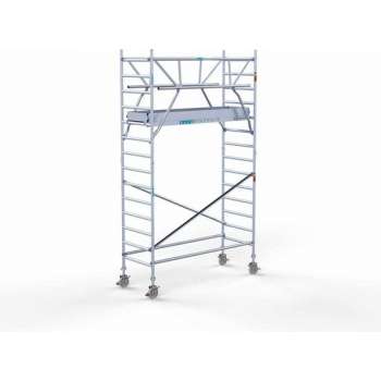 Rolsteiger Standaard 90x250 5,2m werkhoogte + dubbele voorloopleuning