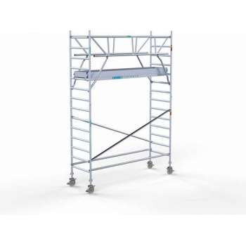 Rolsteiger Standaard 90x305 5,2m werkhoogte carbon vloer + dubbele voorloopleuning