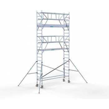 Rolsteiger Standaard 75x305 7,2m werkhoogte carbon vloer + dubbele voorloopleuning