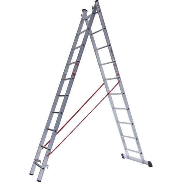 Ladder dubbel recht 2x12 sporten Ladder dubbel recht 2x12 sporten
