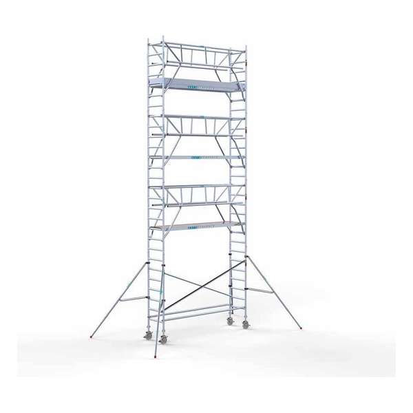 Rolsteiger Standaard 75x305 9,2m werkhoogte + dubbele voorloopleuning Rolsteiger Standaard 75x305 9,2m werkhoogte + dubbele voorloopleuning