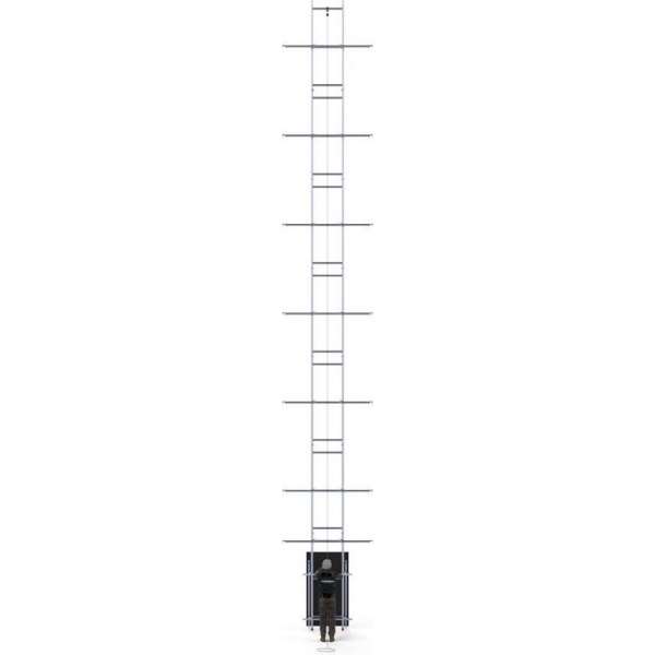 Solar lift 14,2m werkhoogte, 250 cm