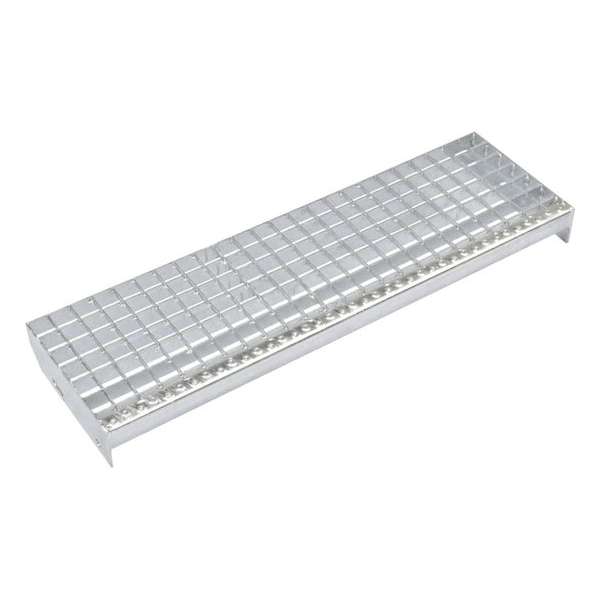Traptreden 4 st 600x240 mm geperst gegalvaniseerd staal Traptreden 4 st 600x240 mm geperst gegalvaniseerd staal