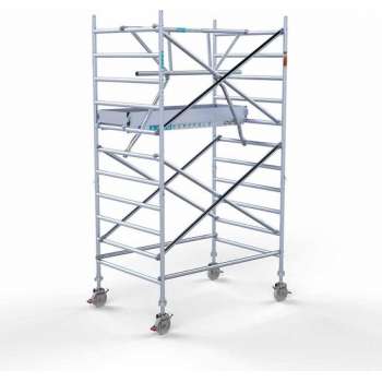 Rolsteiger Standaard 135x190 4,2m werkhoogte + enkele voorloopleuning
