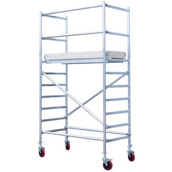 Rolsteiger Basic 75x190 5,2m werkhoogte carbon vloer Rolsteiger Basic 75x190 5,2m werkhoogte carbon vloer