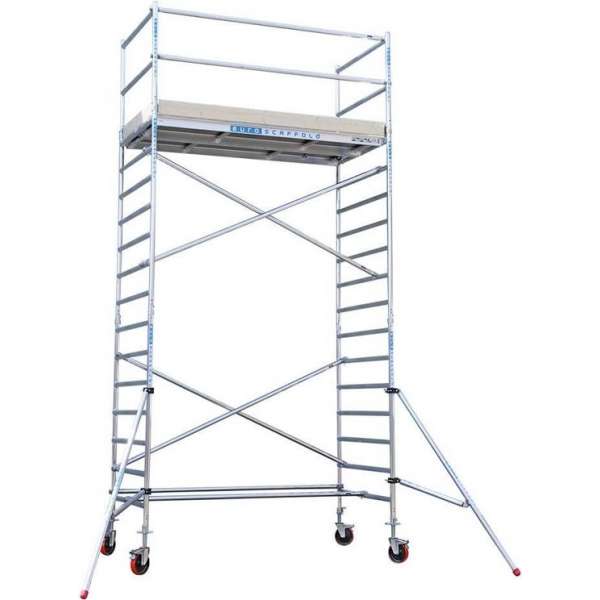 Rolsteiger Basic 135x305 6,2m werkhoogte carbon vloer Rolsteiger Basic 135x305 6,2m werkhoogte carbon vloer