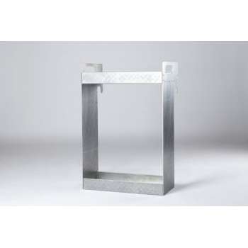 Steigerbakje aluminium XL