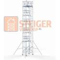 Rolsteiger Standaard 135x190 13,2m werkhoogte + dubbele voorloopleuning