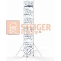 Rolsteiger Standaard 135x190 14,2m werkhoogte + dubbele voorloopleuning