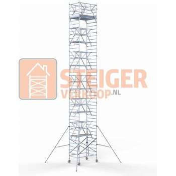 Rolsteiger Standaard 135x190 14,2m werkhoogte + dubbele voorloopleuning