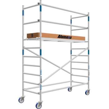 Basic rolsteiger 90 x 4.2 mtr werkhoogte en  lengte platform