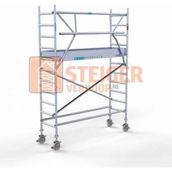 Rolsteiger Standaard 75x250 4,2m werkhoogte carbon vloer + enkele voorloopleuning