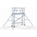 Rolsteiger Standaard 75x250 4,2m werkhoogte carbon vloer + dubbele voorloopleuning