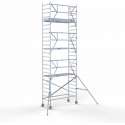 Rolsteiger Standaard 90x250 8,2m werkhoogte carbon vloer + enkelzijdig voorloopleuning