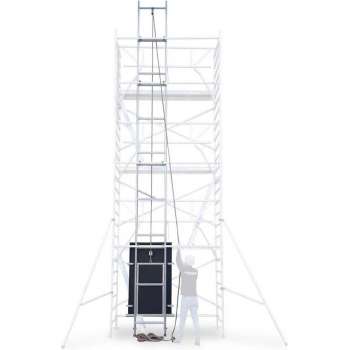 Solar lift 12,2m werkhoogte, 250 cm